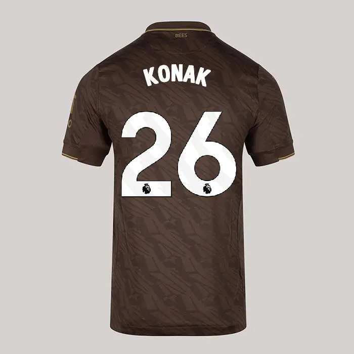 25/26 Brentford Adult Replica Away Shirt - YUNUS EMRE KONAK 26
