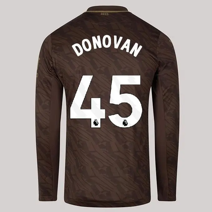 25/26 Brentford Adult Replica L/S Away Shirt - DONOVAN 45