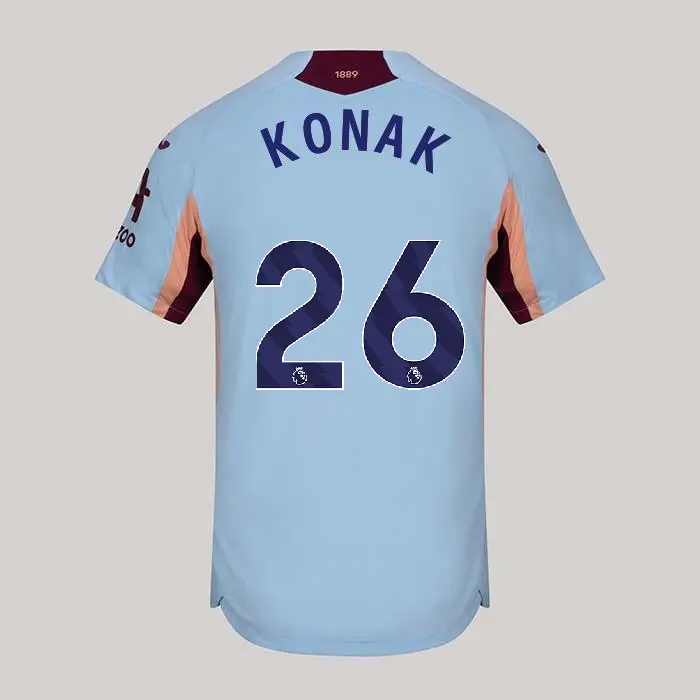 25/26 Brentford Adult Replica Third Shirt - YUNUS EMRE KONAK 26