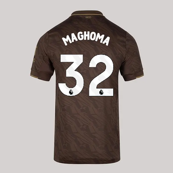 25/26 Brentford Junior Replica Away Shirt - PARIS MAGHOMA 32