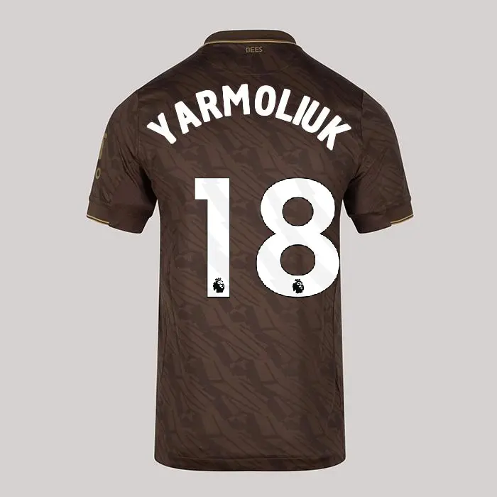 25/26 Brentford Junior Replica Away Shirt - YARMOLIUK 18