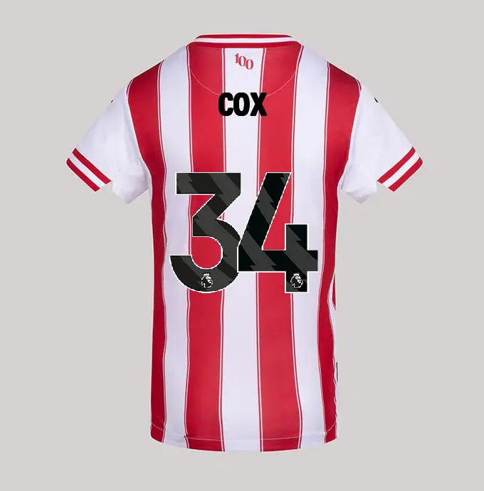 25/26 Brentford Junior Replica Home Shirt - COX 34