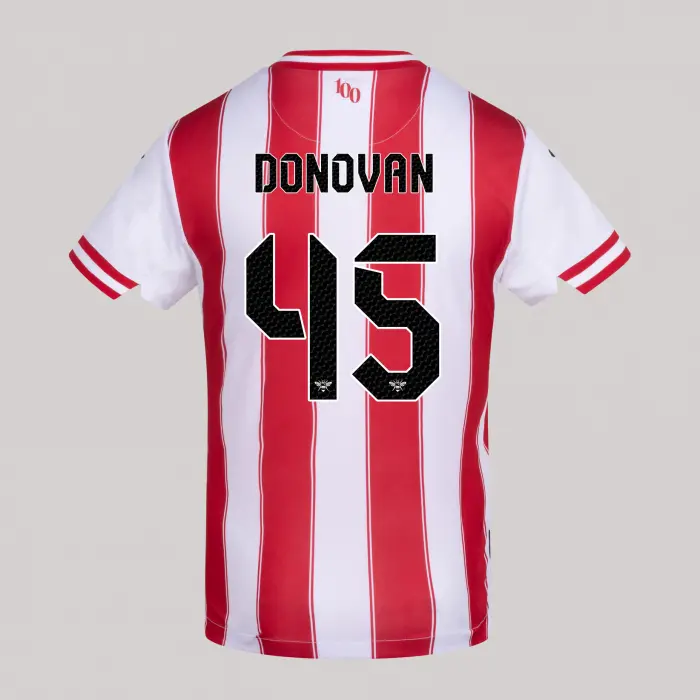 25/26 Brentford Junior Replica Home Shirt - DONOVAN 45