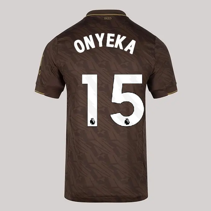 25/26 Brentford Womens Away Match Shirt - Frank Onyeka 15