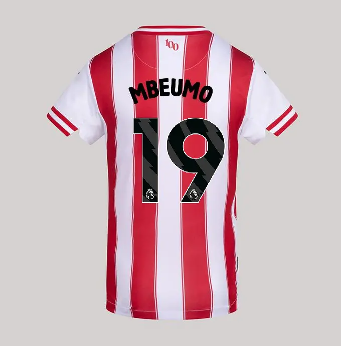 25/26 Brentford Womens Replica Home Shirt - BRYAN MBEUMO 19