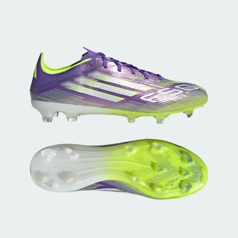 Adidas F50 Pro FG Purple Rush Cloud White Lucid Lemon