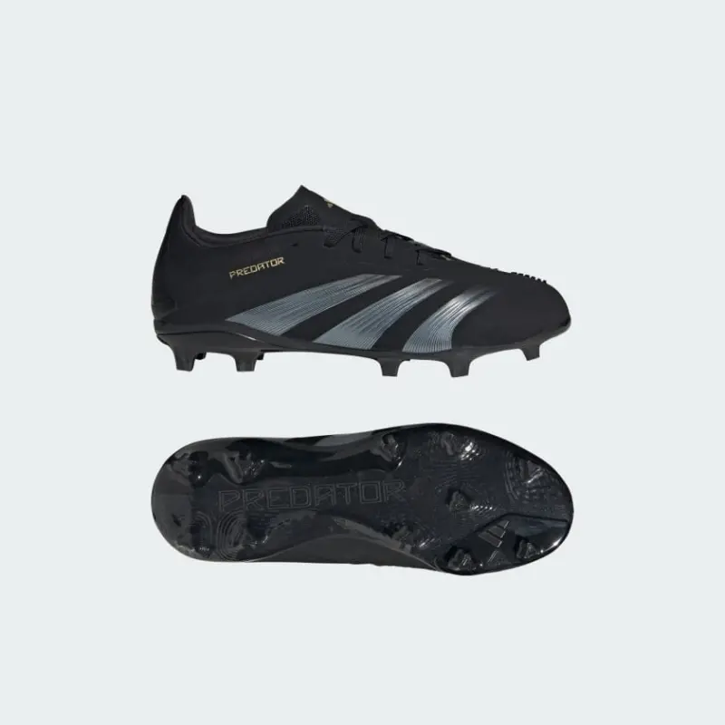 Adidas Predator Elite Firm Ground Boots Core Black Kids