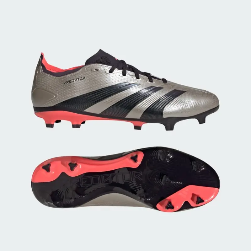 Adidas Predator League Firm Ground Boots Platinum Metallic-IF6349 Adidas Predator League Firm Ground Boots Platinum Metallic - Image 1