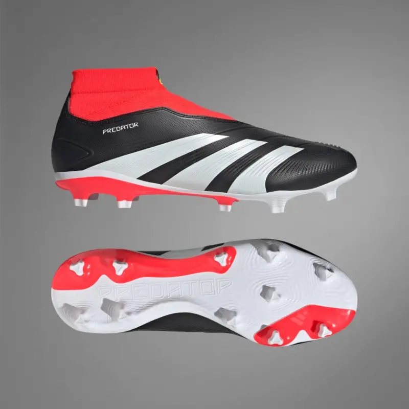 Adidas Predator League Laceless Firm Ground Football Boots Core Black