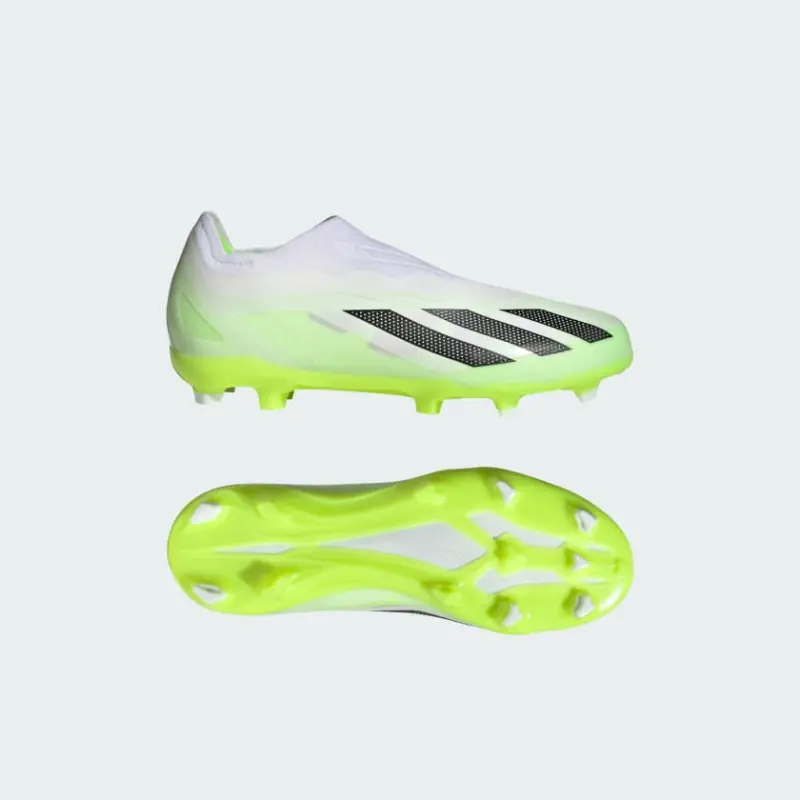 Adidas X Crazyfast.1 Laceless Firm Ground Boots-IE6644 Collection - Brentford Football Shirts & Shoes