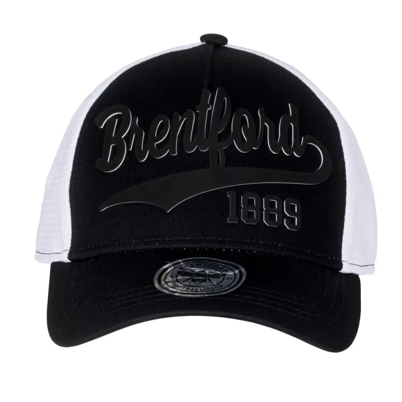 Brentford 1889 Raised Text Cap Collection - Brentford Football Shirts & Shoes