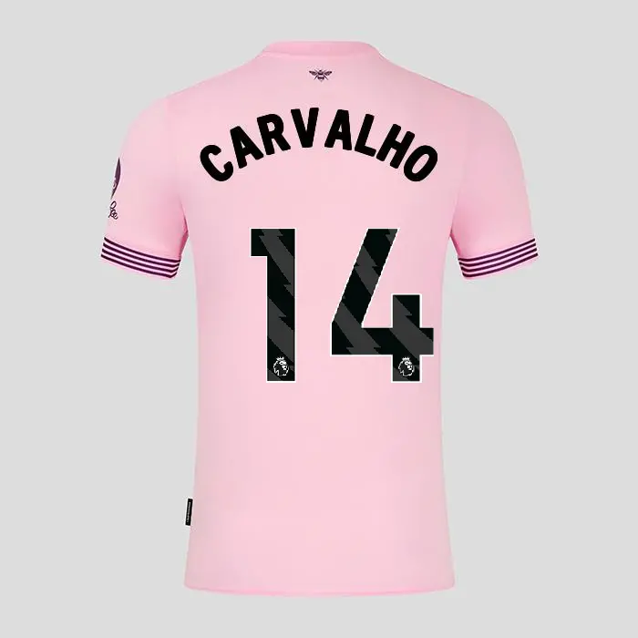 Brentford Adult Away Shirt 24/25 CARVALHO 14-2425/4700-2400324-FABIO CARVALHO 14 Collection - Brentford Football Shirts & Shoes