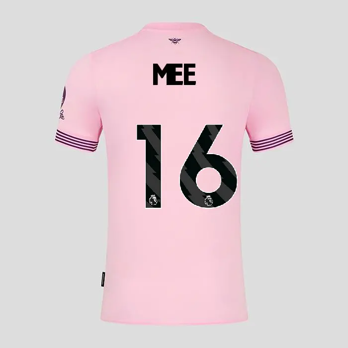 Brentford Adult Away Shirt 24/25 MEE 16-2425/4216-2400324-BEN MEE 16 Collection - Brentford Football Shirts & Shoes