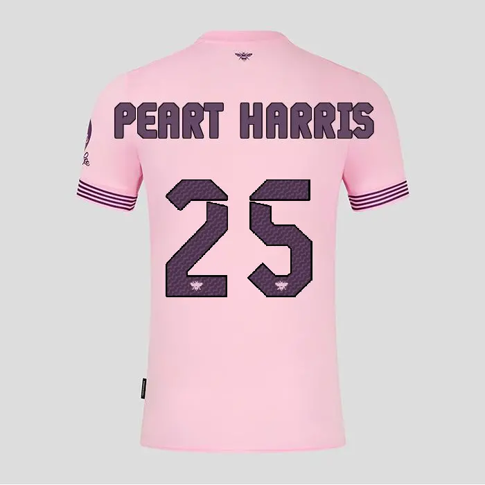 Brentford Adult Away Shirt 24/25 PEART HARRIS 25-2400324-25 Collection - Brentford Football Shirts & Shoes