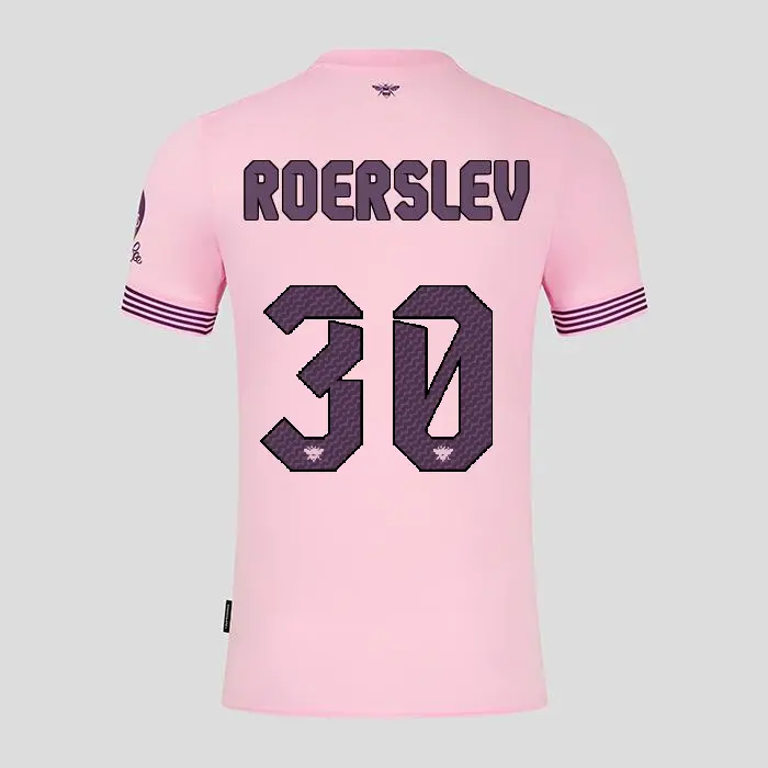 Brentford Adult Away Shirt 24/25 ROERSLEV 30-4242-2400324-MADS ROERSLEV 30 Collection - Brentford Football Shirts & Shoes