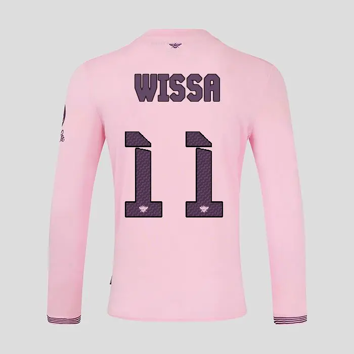 Brentford Adult Away Shirt L/S 24/25 WISSA 11-2425/4356-2400336-YOANNE WISSA 11 Collection - Brentford Football Shirts & Shoes Brentford Adult Away Shirt L/S 24/25 WISSA 11-2425/4356-2400336-YOANNE WISSA 11 Collection - Brentford Football Shirts & Shoes