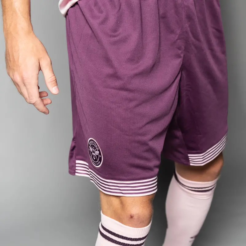 Brentford Adult Away Shorts 24/25-2400325 Collection - Brentford Football Shirts & Shoes