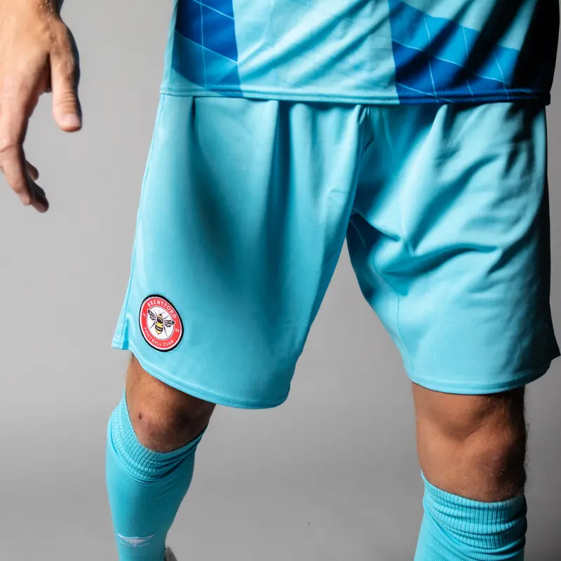 Brentford Adult GK Shorts 24/25 With Custom Printing-2400349-Custom Collection - Brentford Football Shirts & Shoes