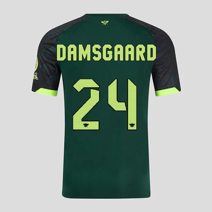 Brentford Adult Third Shirt 24/25 DAMSGAARD 24-2425/4608-2400337-MIKKEL DAMSGAARD 24 Collection - Brentford Football Shirts & Shoes