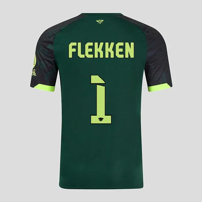 Brentford Adult Third Shirt 24/25 FLEKKEN 1-2425/4554-2400337-MARK FLEKKEN 1 Collection - Brentford Football Shirts & Shoes