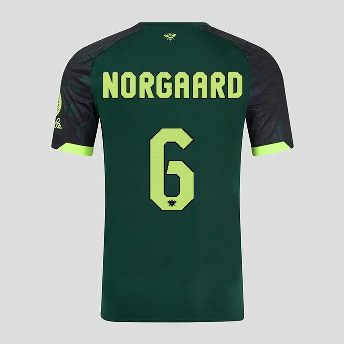 Brentford Adult Third Shirt 24/25 NORGAARD 6-2425/4566-2400337-CHRISTIAN NORGAARD 6 Collection - Brentford Football Shirts & Shoes