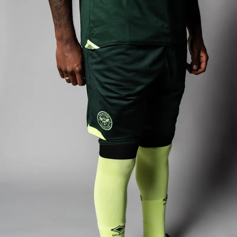 Brentford Adult Third Shorts 24/25 With Custom Printing-2400340-Custom Collection - Brentford Football Shirts & Shoes