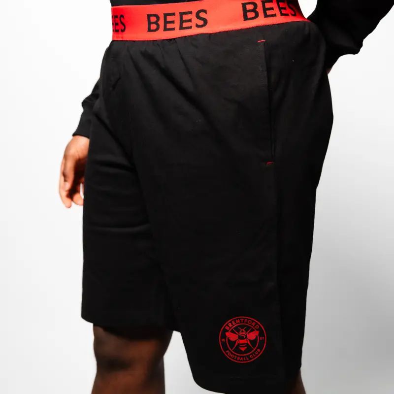 Brentford Bees Lounge Shorts-2400051 Collection - Brentford Football Shirts & Shoes