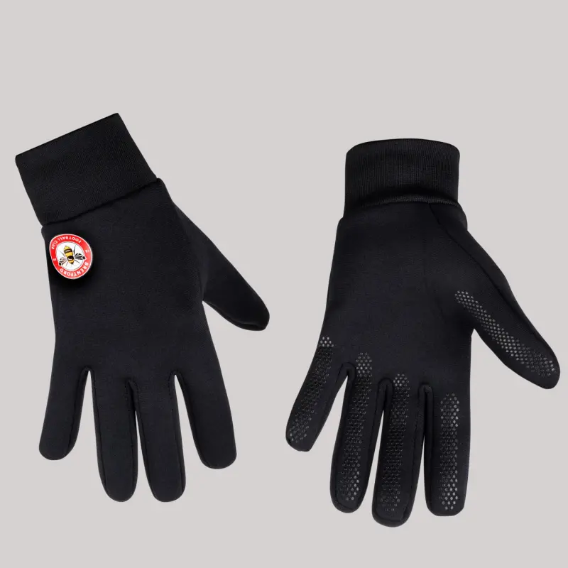 Brentford Crest Neoprene Gloves Collection - Brentford Football Shirts & Shoes