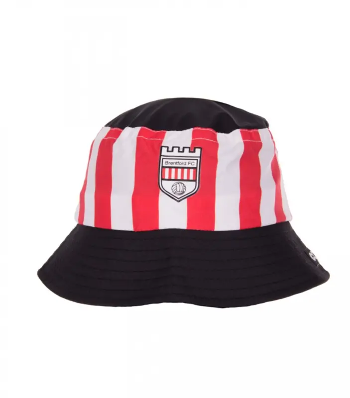 Brentford FC Retro Home Bucket Hat Collection - Brentford Football Shirts & Shoes