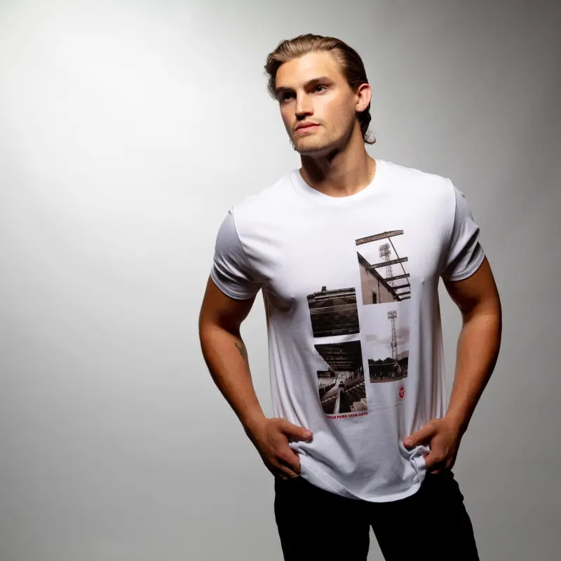 Brentford Griffin Park Graphic Tee-2400536 Collection - Brentford Football Shirts & Shoes