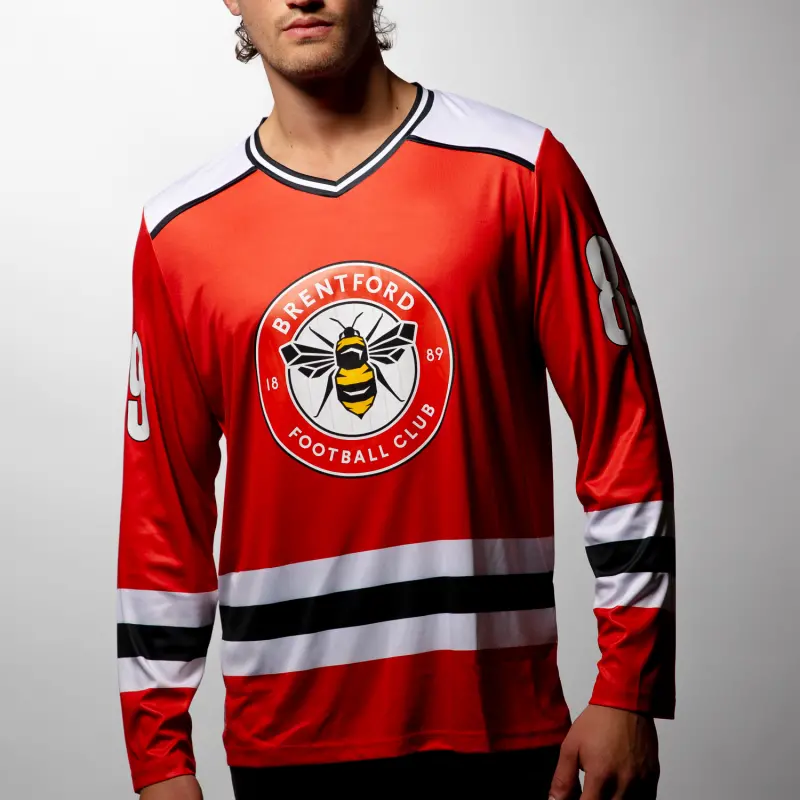 Brentford Ice Hockey  Jersey-2400572 Collection - Brentford Football Shirts & Shoes