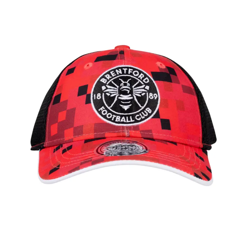 Brentford Junior Digital Crest Cap Collection - Brentford Football Shirts & Shoes