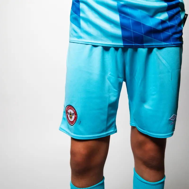 Brentford Junior GK Shorts 24/25 With Custom Printing-2400350-Custom Collection - Brentford Football Shirts & Shoes