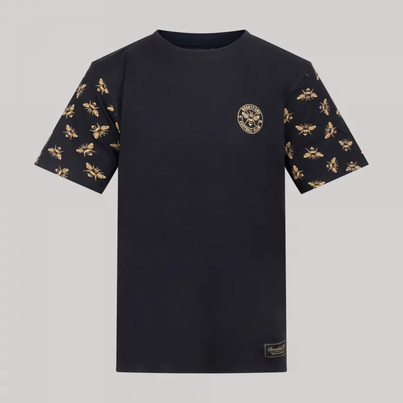 Brentford Junior  Multi Bee Tee-2500050 Collection - Brentford Football Shirts & Shoes