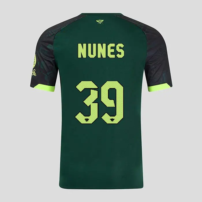 Brentford Junior Third Shirt 24/25 NUNES 39-4735-2400339-Gustavo NUNES 39 Collection - Brentford Football Shirts & Shoes