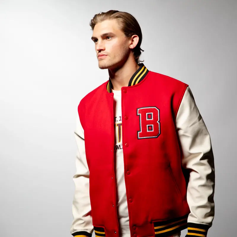 Brentford Kings of West London Varsity Jacket-2400204 Collection - Brentford Football Shirts & Shoes