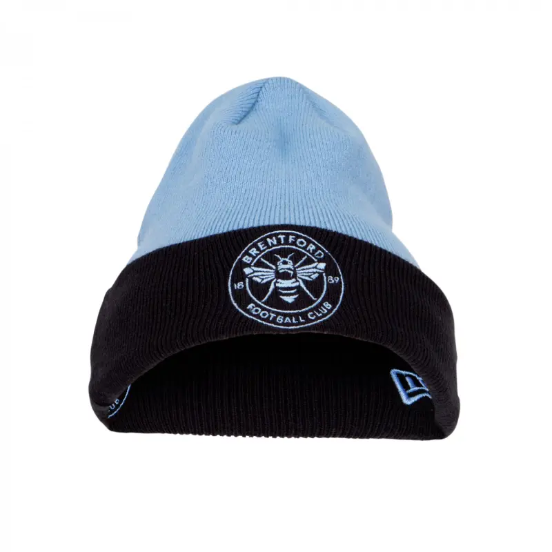 Brentford New Era Away Cuff Beanie Collection - Brentford Football Shirts & Shoes