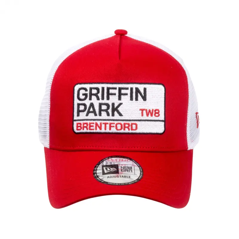 Brentford New Era Griffin Park Trucker Cap Collection - Brentford Football Shirts & Shoes