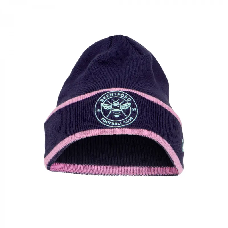 Brentford New Era Third Cuff Beanie Collection - Brentford Football Shirts & Shoes