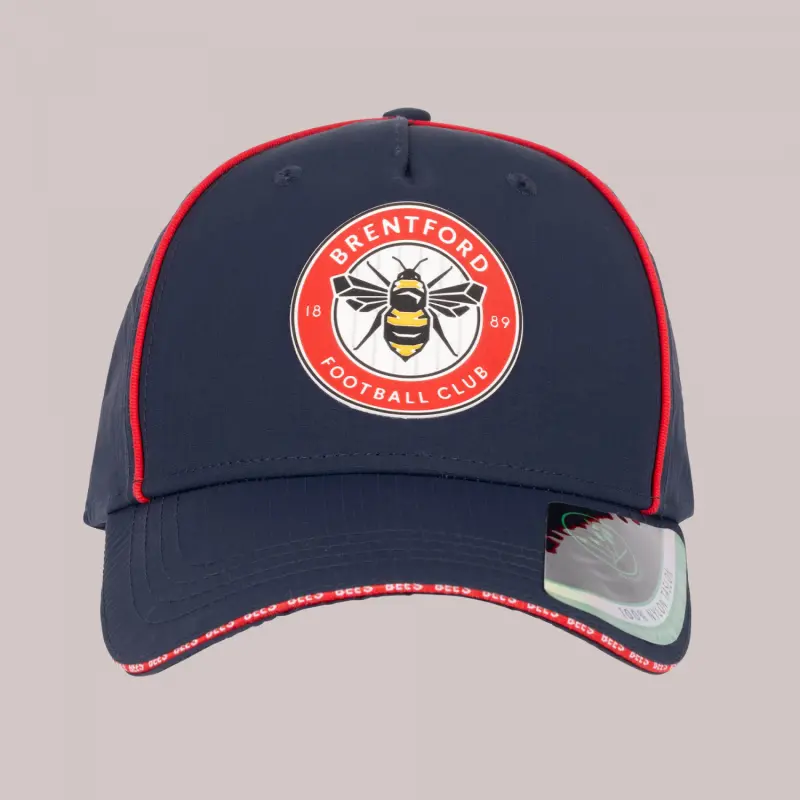 Brentford Nylon Taslon Crest Cap Collection - Brentford Football Shirts & Shoes
