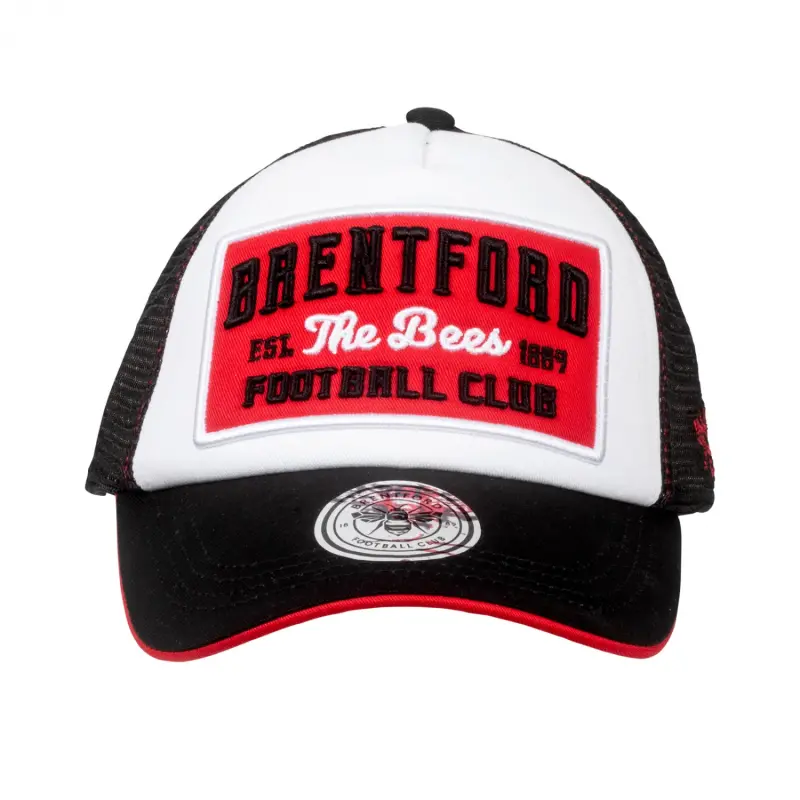 Brentford Patch Trucker Cap Collection - Brentford Football Shirts & Shoes Brentford Patch Trucker Cap Collection - Brentford Football Shirts & Shoes