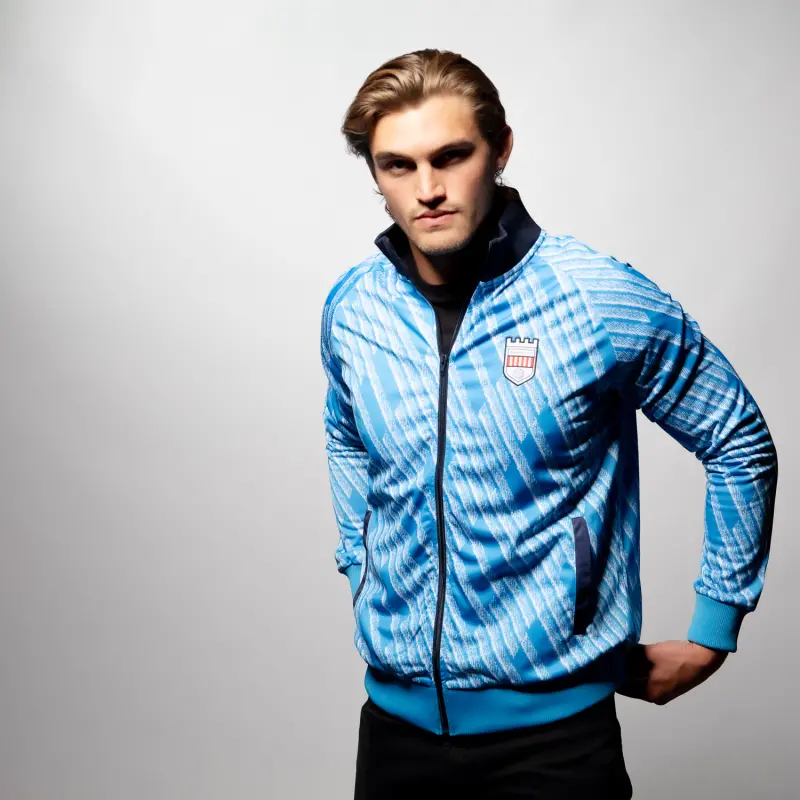 Brentford Retro Full Zip Jacket-2400041 Collection - Brentford Football Shirts & Shoes