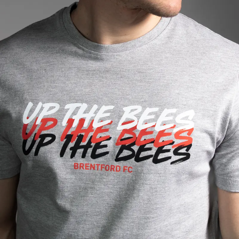 Brentford Up The Bees 25 Tee-2500013 Collection - Brentford Football Shirts & Shoes