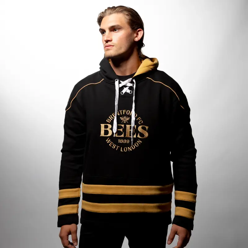 Brentford West London Bees Hockey Hoody-2400184 Collection - Brentford Football Shirts & Shoes