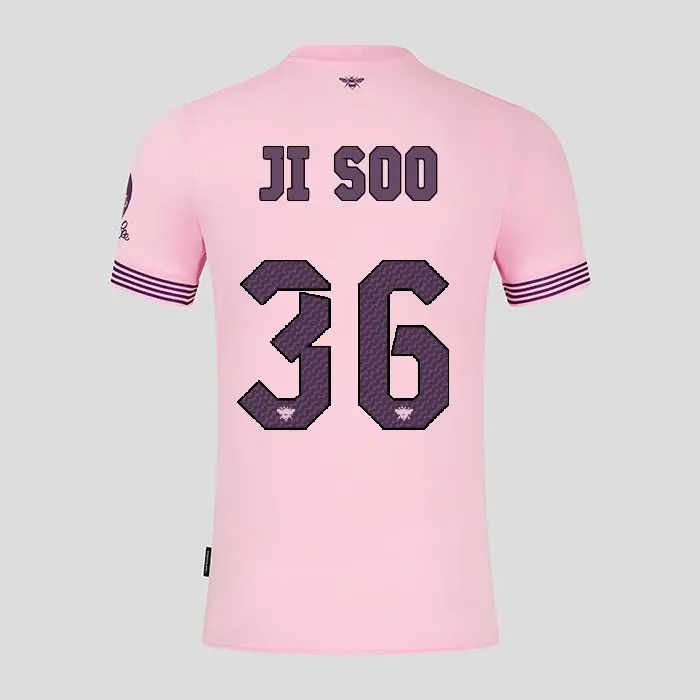 Brentford Womens Away Shirt 24/25 JI SOO 36-4326-2400335-JI SOO 36 Collection - Brentford Football Shirts & Shoes