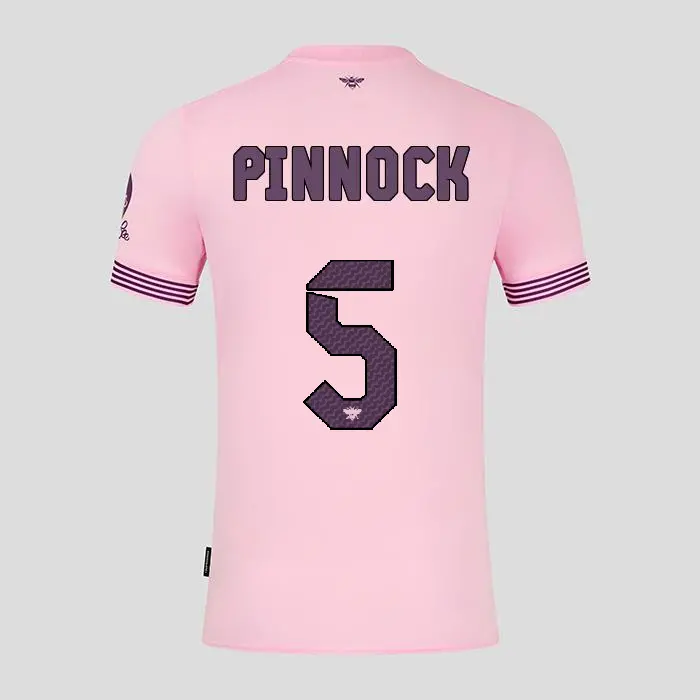 Brentford Womens Away Shirt 24/25 PINNOCK 5-2425/4263-2400335-ETHAN PINNOCK 5 Collection - Brentford Football Shirts & Shoes