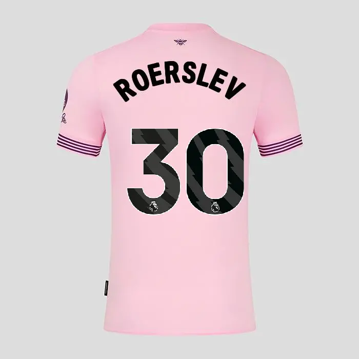Brentford Womens Away Shirt 24/25 ROERSLEV 30-4318-2400335-MADS ROERSLEV 30 Collection - Brentford Football Shirts & Shoes