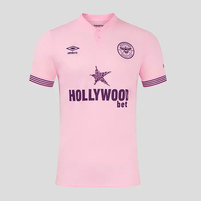 Brentford Womens Away Shirt 24/25 With Custom Printing-2400335-Custom Collection - Brentford Football Shirts & Shoes