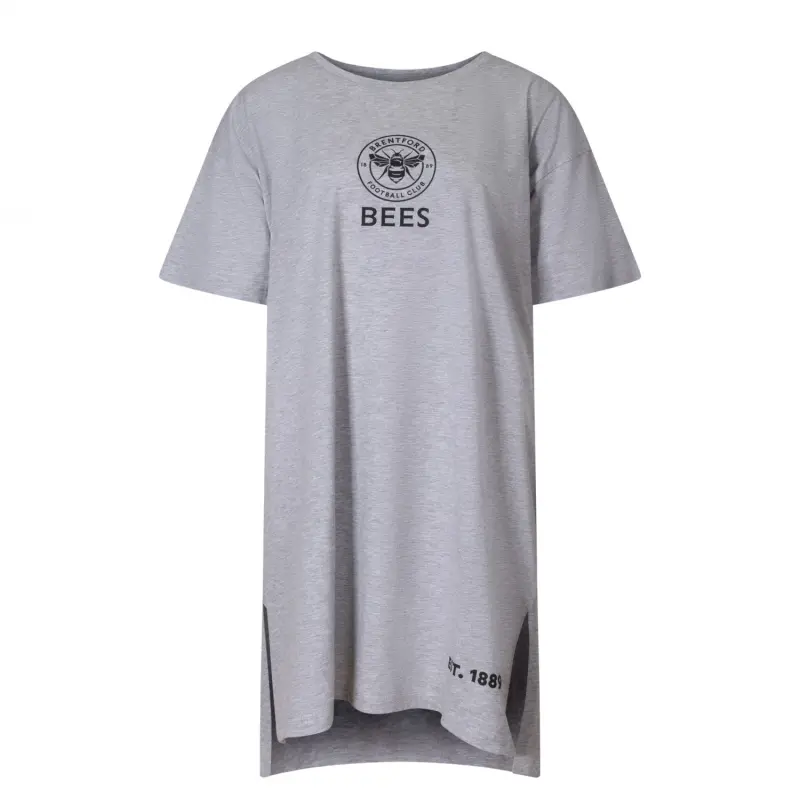 Brentford Womens Crest  Sleepy Tee-2300734 Collection - Brentford Football Shirts & Shoes