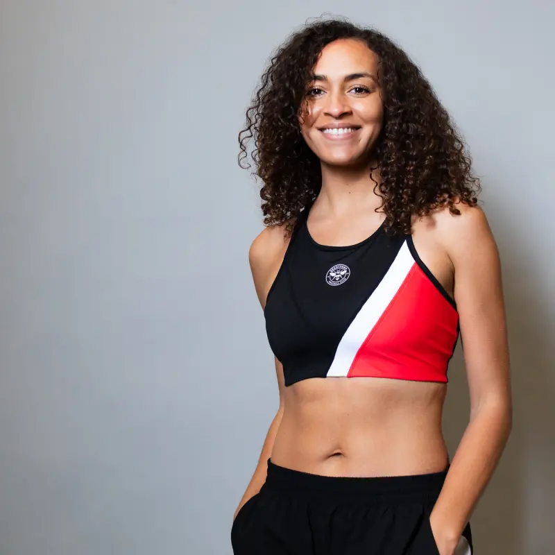 Brentford Womens Crest Sports Bra-2400018 Collection - Brentford Football Shirts & Shoes